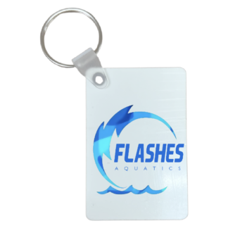 Flashes Aquatics Rectangle Keychain